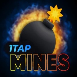 1Tap Mines slot icon by Turbo Games, available at Lizaro Casino