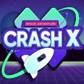 Crash X logo by Turbo Games Lizaro Casino
