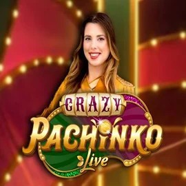 Crazy Pachinko logo – Live Casino by Evolution at Lizaro Casino