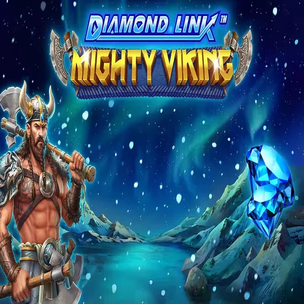 Diamond Link Mighty Viking logo – Slots by Greentube at Lizaro Casino