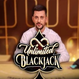 Unlimited Blackjack logo – Live Casino by Ezugi at Lizaro Casino